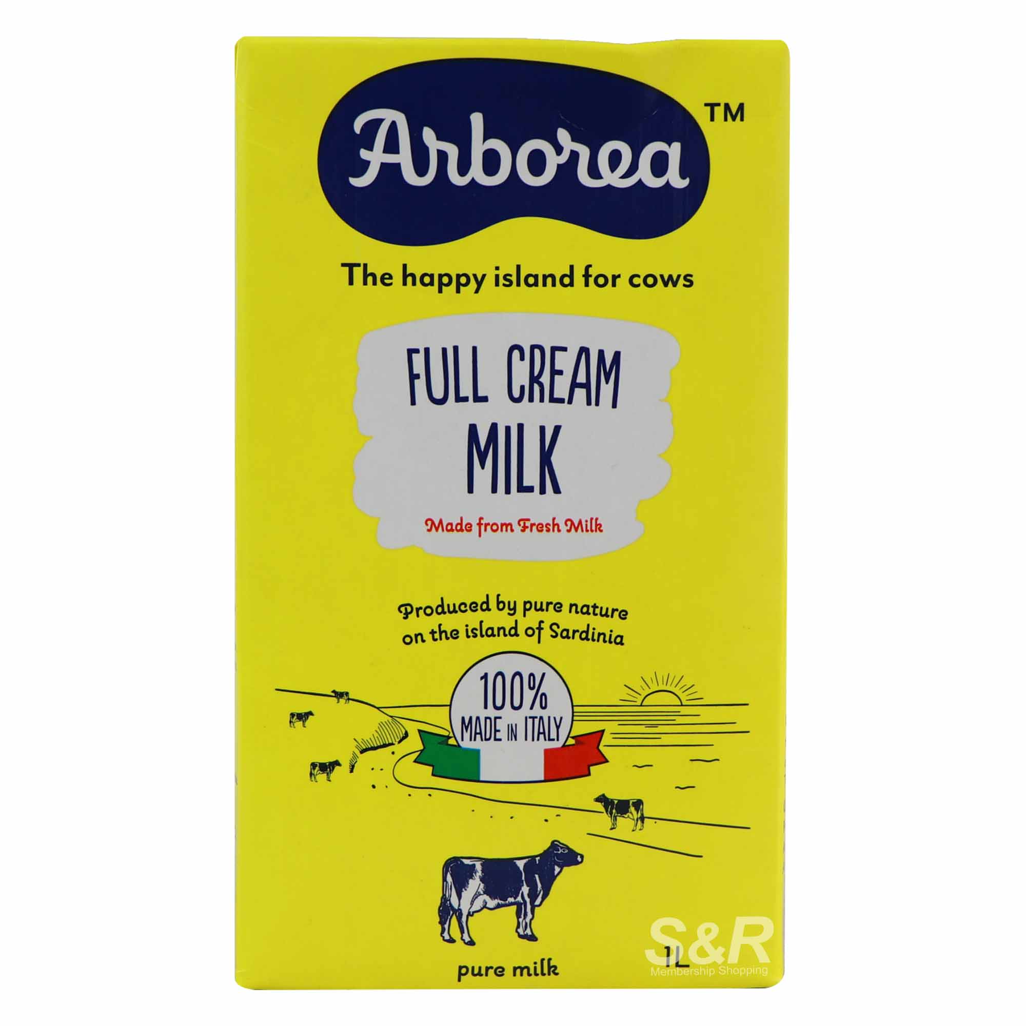 Arborea Full Cream Milk 1L Arborea Full Cream Milk 1L